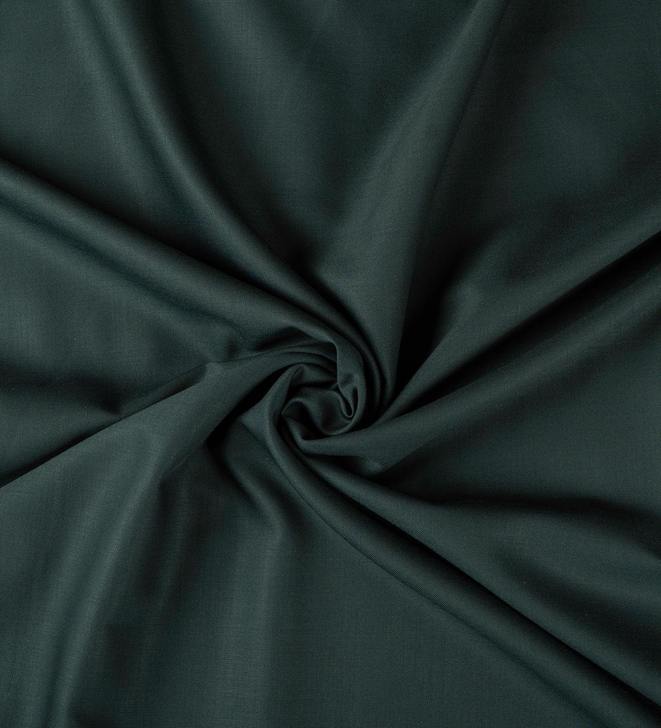 Dark Teal Green by Vercelli Italy (Unstitched Suiting Fabric)