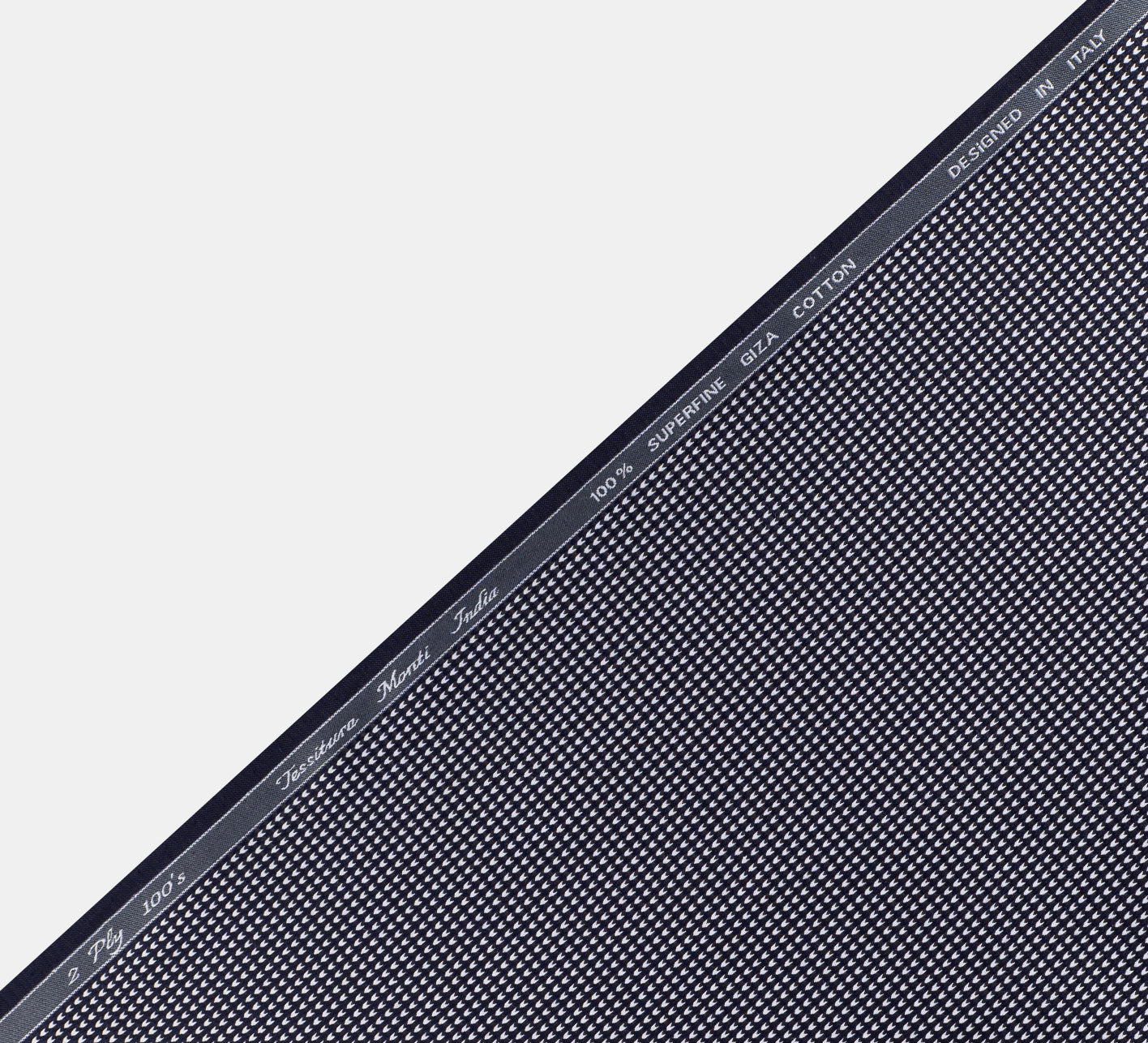 Deep Indigo by Tessitura Monti (Unstitched Shirting Fabric)