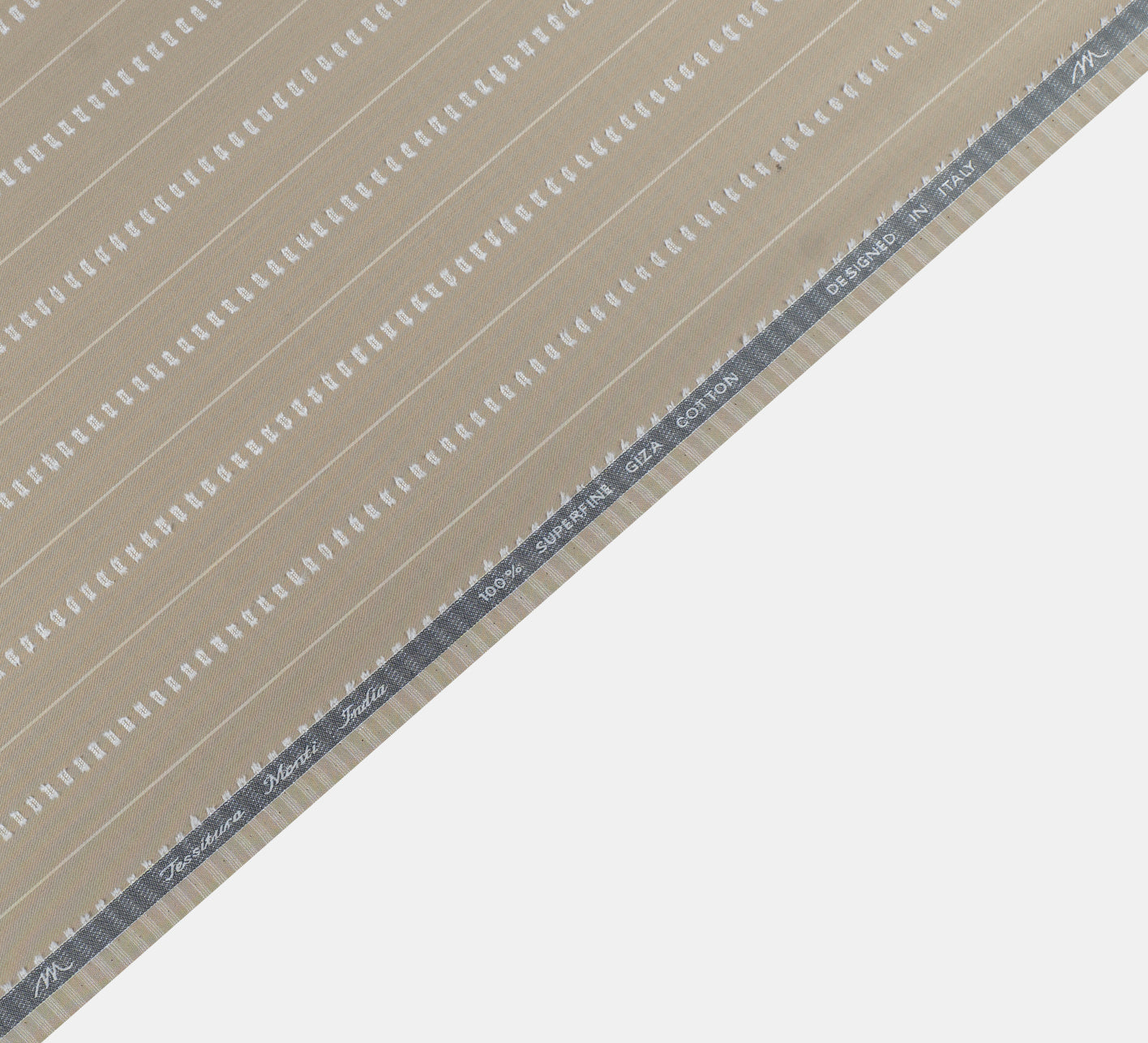 Nomad Beige by Tessitura Monti (Unstitched Shirting Fabric)