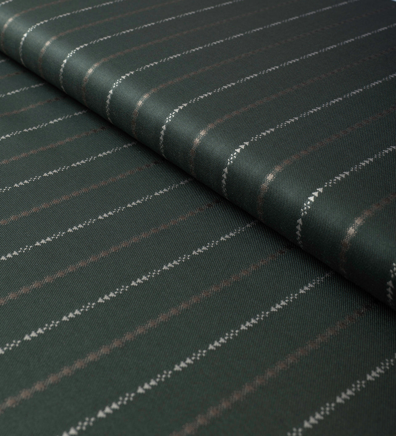Deep Evergreen by Tessitura Monti (Unstitched Shirting Fabric)