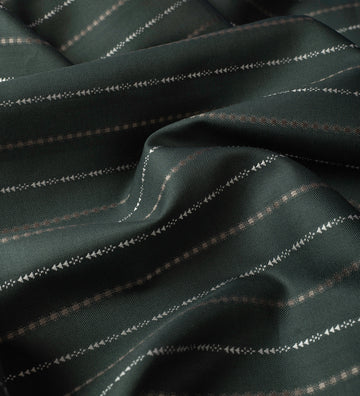 Deep Evergreen by Tessitura Monti (Unstitched Shirting Fabric)