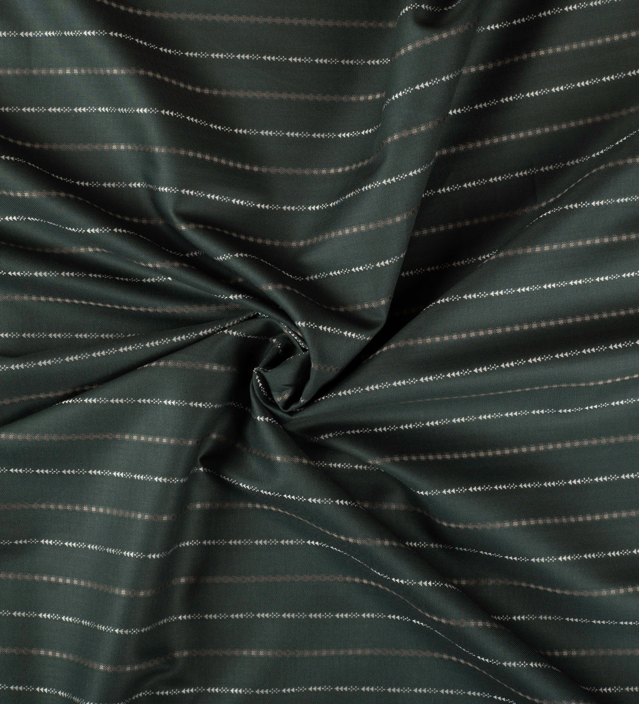 Deep Evergreen by Tessitura Monti (Unstitched Shirting Fabric)