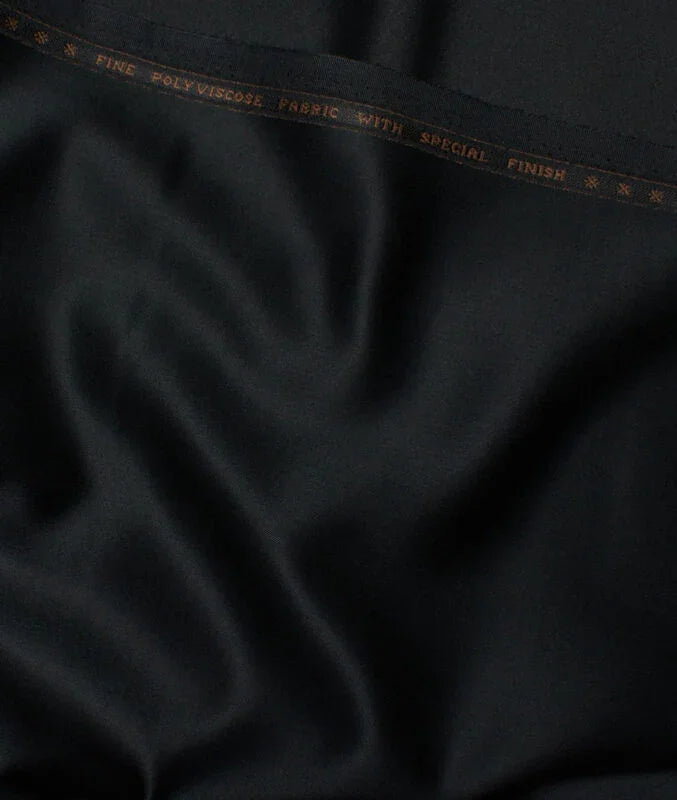 Midnight Sterling by Raymond (Unstitched Suiting Fabric) - Detailory