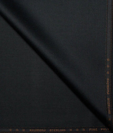 Midnight Sterling by Raymond (Unstitched Suiting Fabric) - Detailory