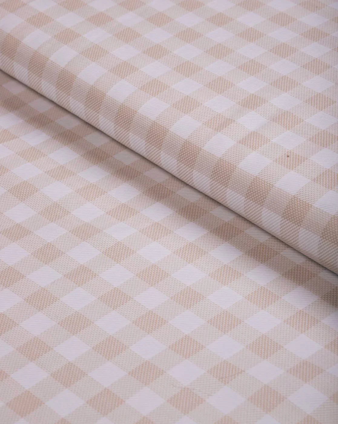 Biscotti Check By Vercelli Italy(Unstitched Shirting Fabric) - Detailory